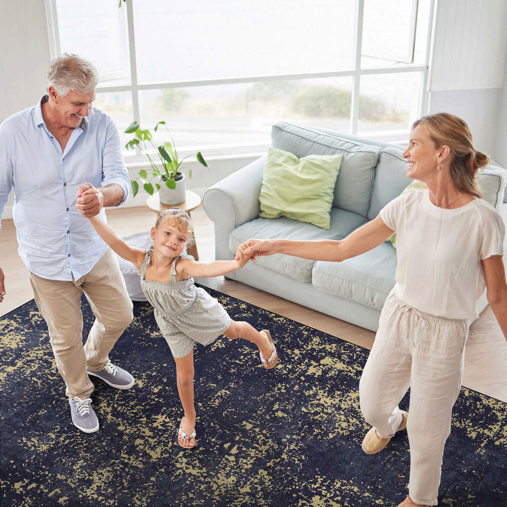 Maval - Abstract Washable Area Rug by Unique Piece Furniture