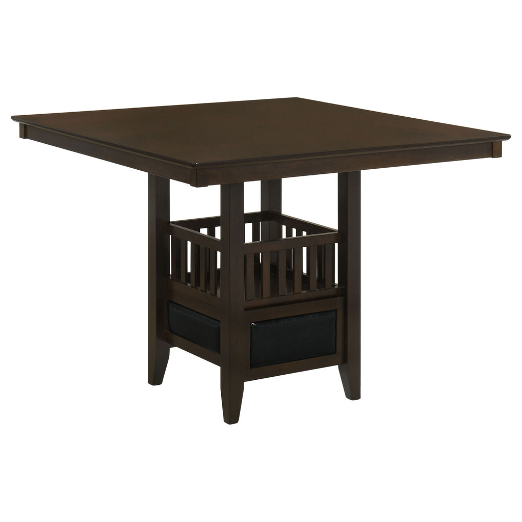 Jaden 5-piece Square Counter Height Dining Set Espresso by Unique Piece Furniture