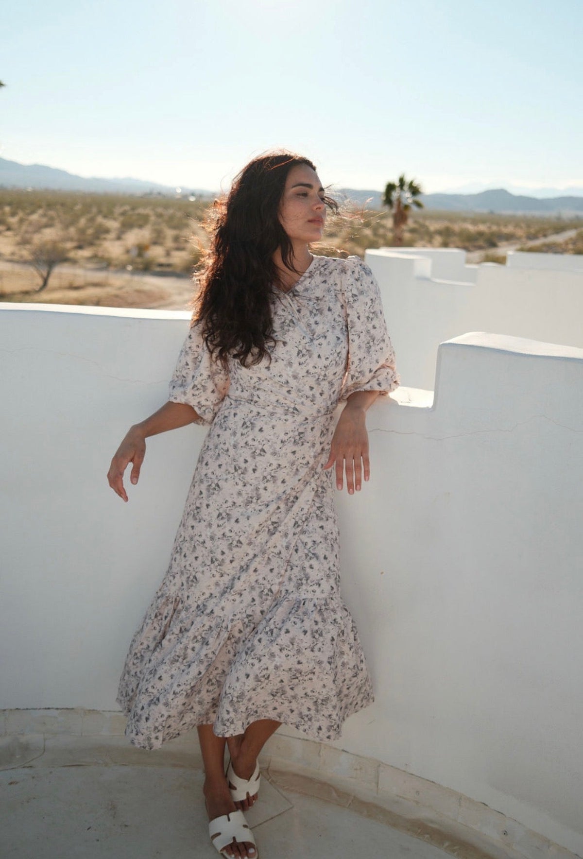 PRINT WRAP DRESS by profile-nyc
