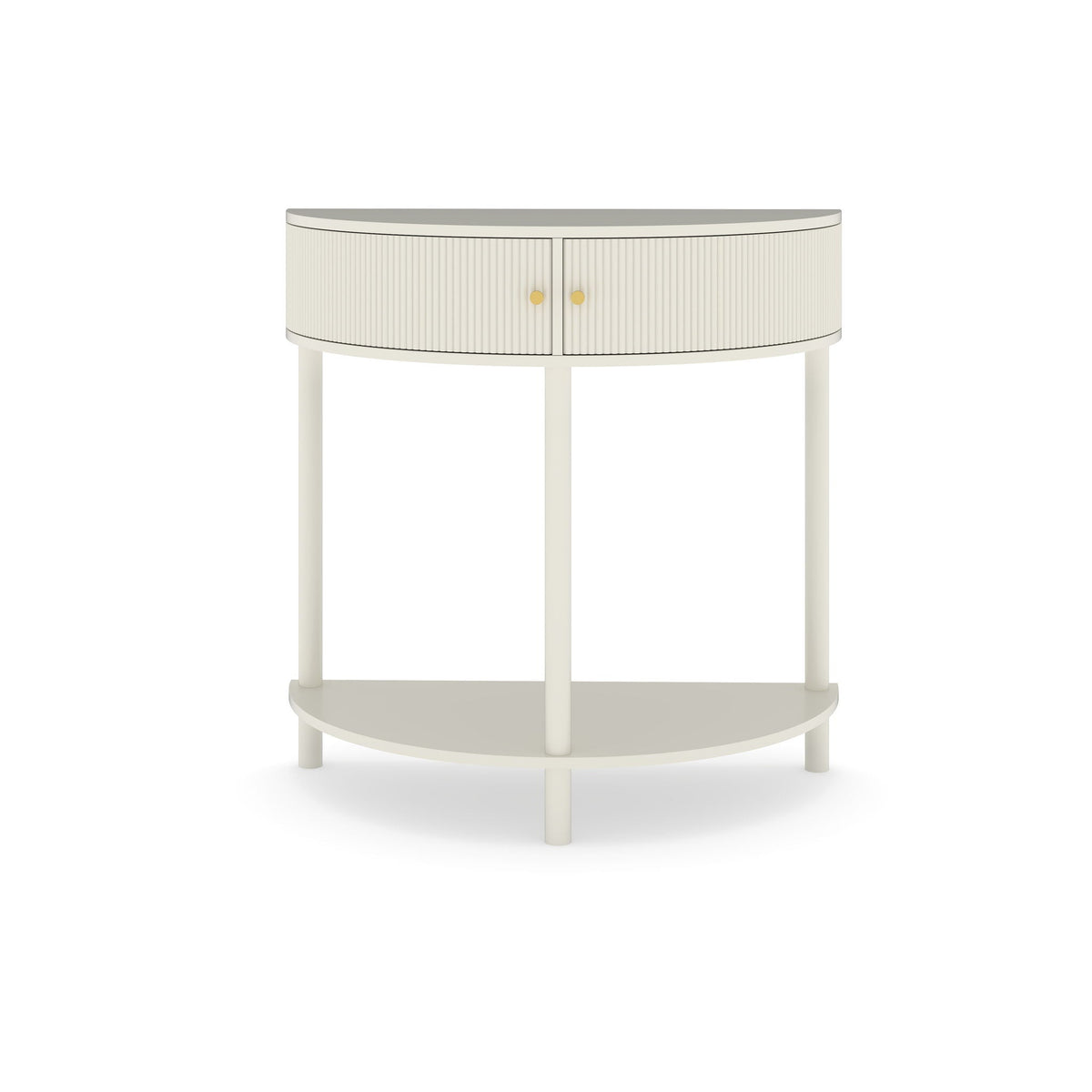 Demi Lune - Console Table With 2 Storage Drawers by Unique Piece Furniture