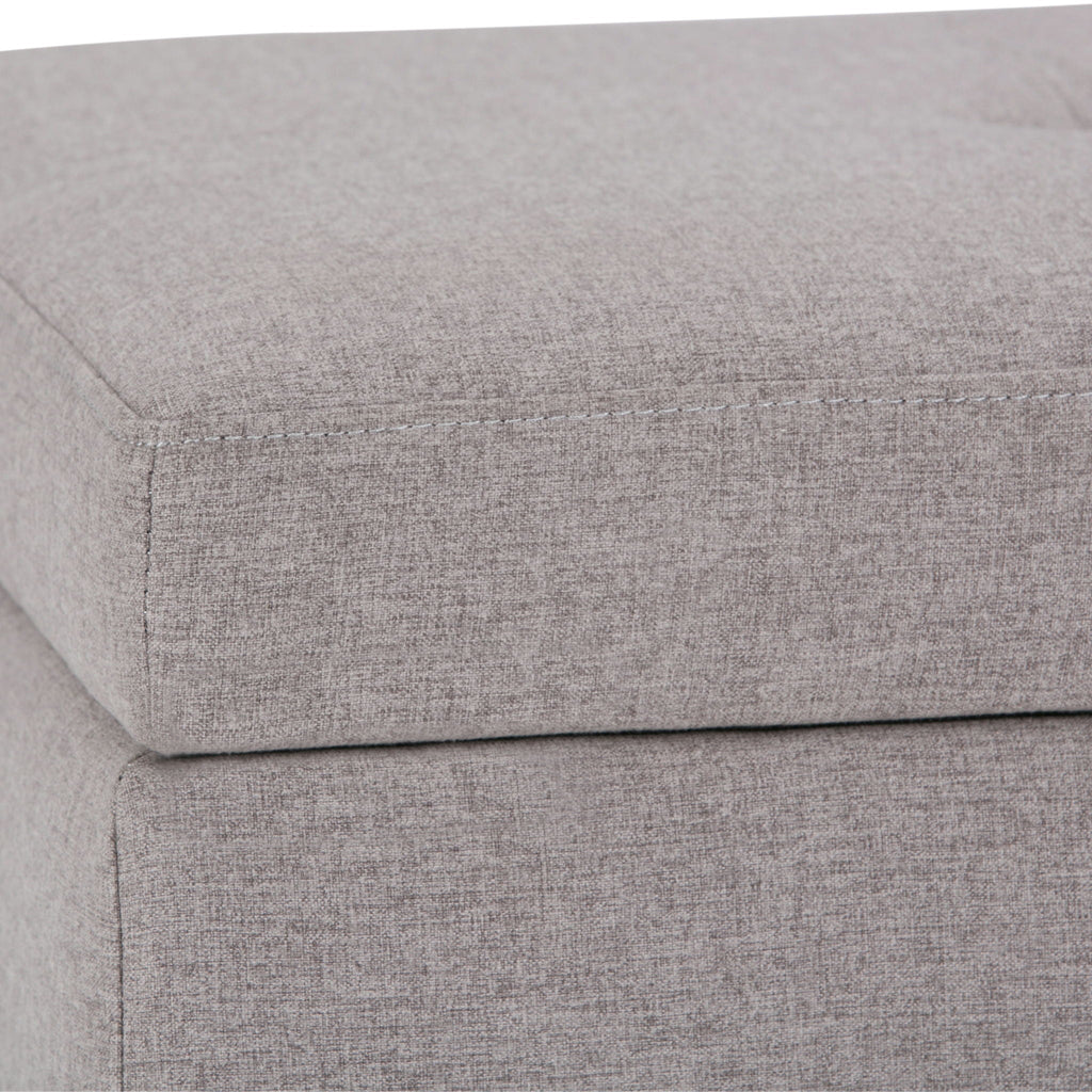 Oregon - Contemporary Storage Ottoman Bench With Tray by Unique Piece Furniture