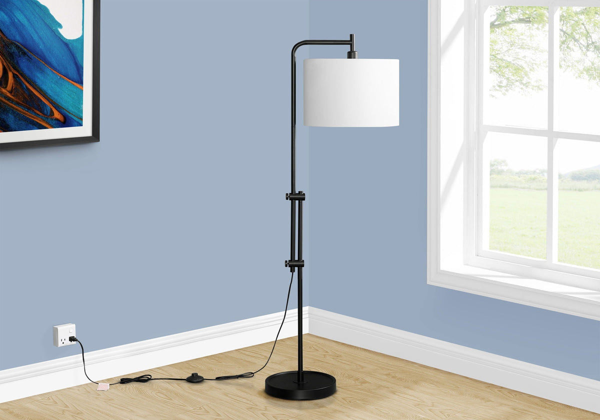 Lighting, Metal Floor Lamp by Unique Piece Furniture
