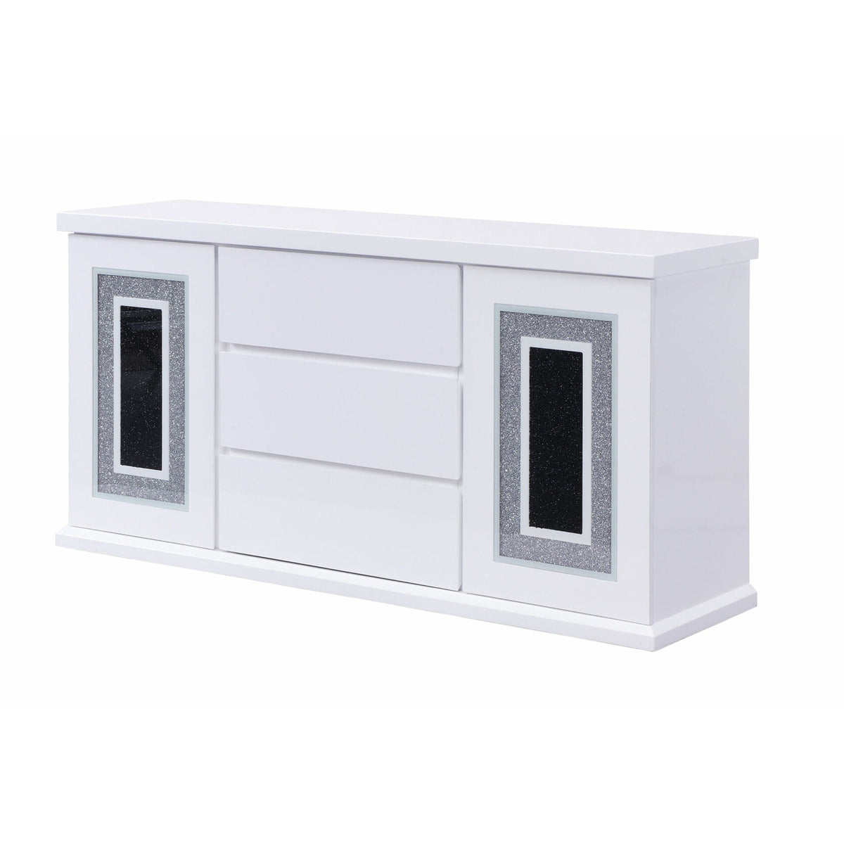 Ariya - Buffet With Clear Glass Inlay by Unique Piece Furniture
