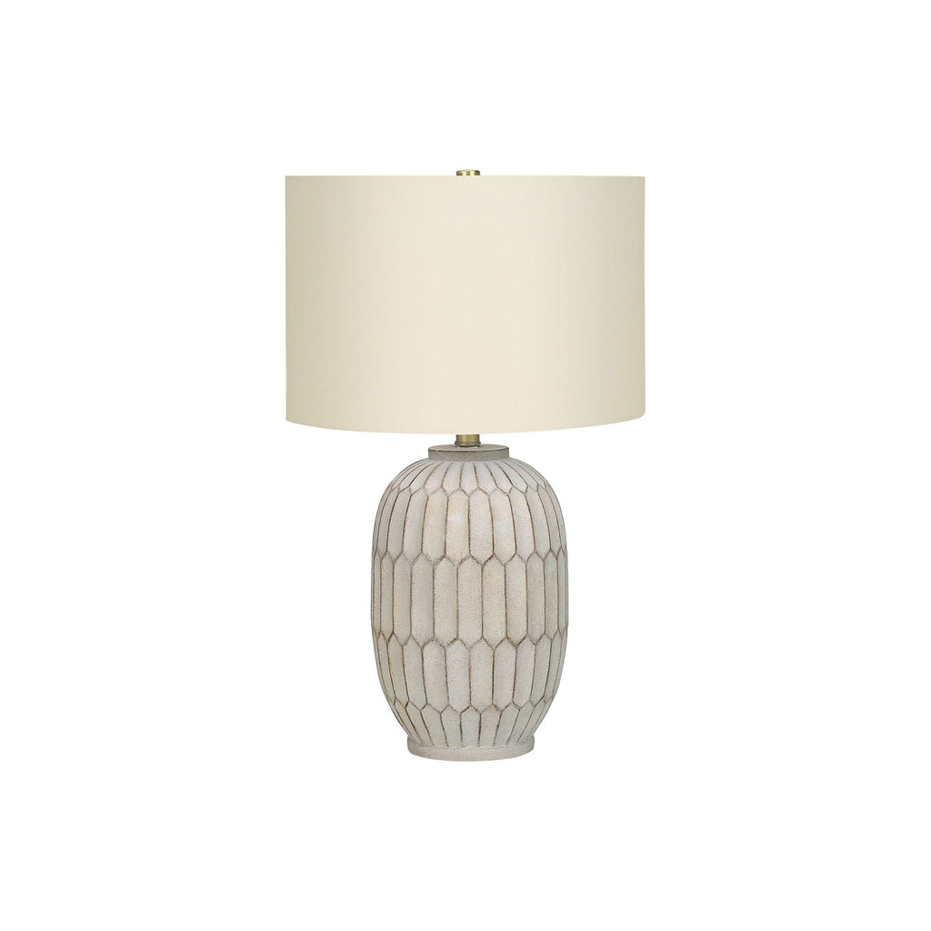 Table Lamp, Lighting, Transitional - Cream by Unique Piece Furniture