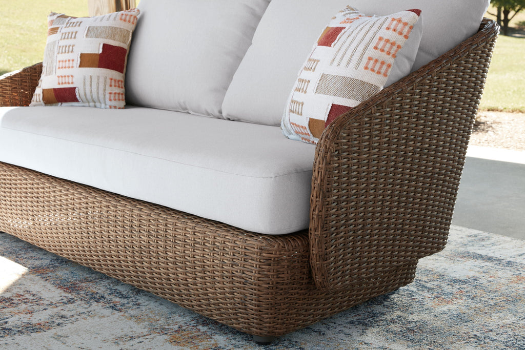 Double Point - Loveseat, Swivel Chairs Set (Set of 3) - Beige by Unique Piece Furniture
