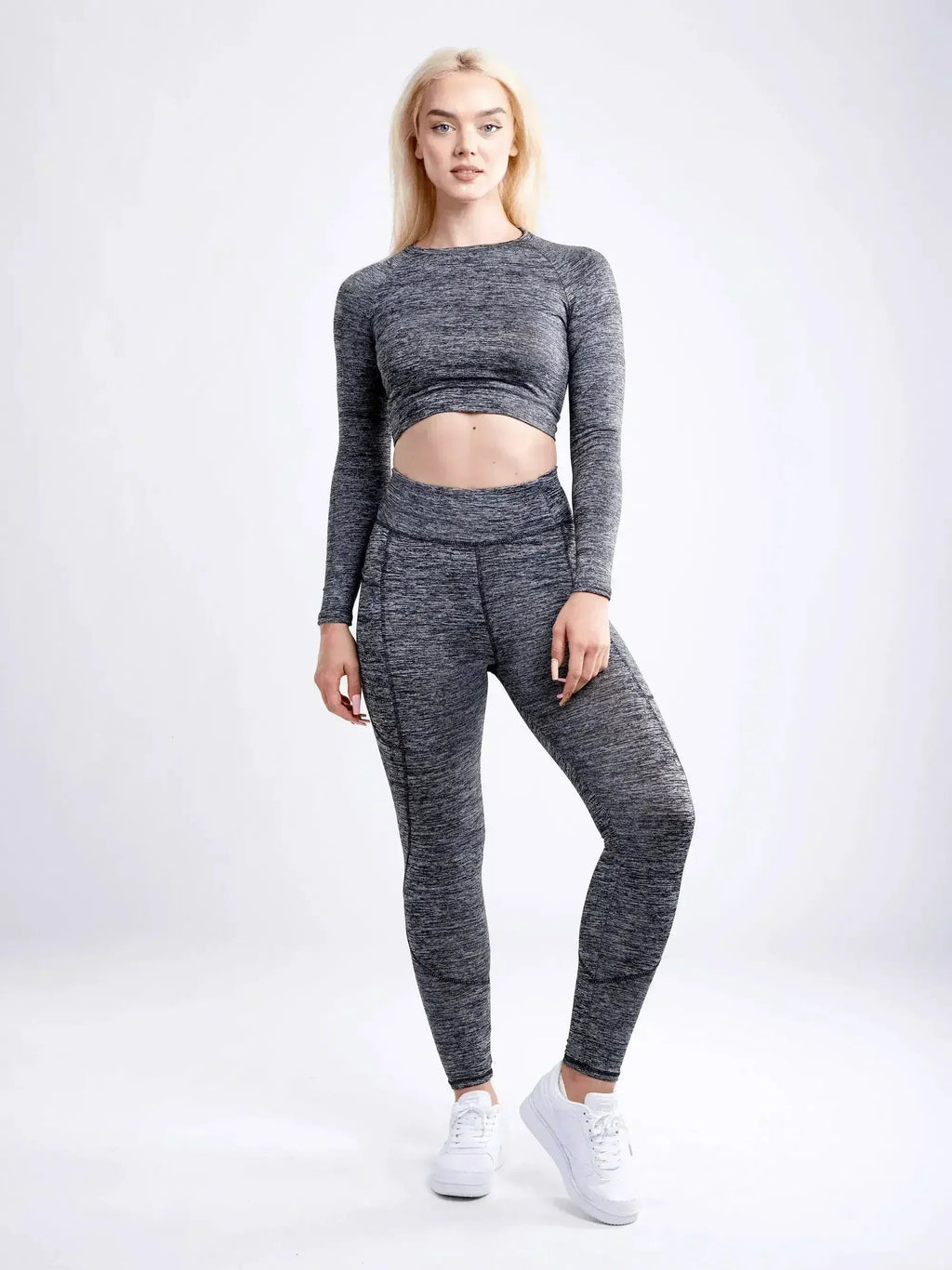 Long-Sleeve Crop Top by Femstylo