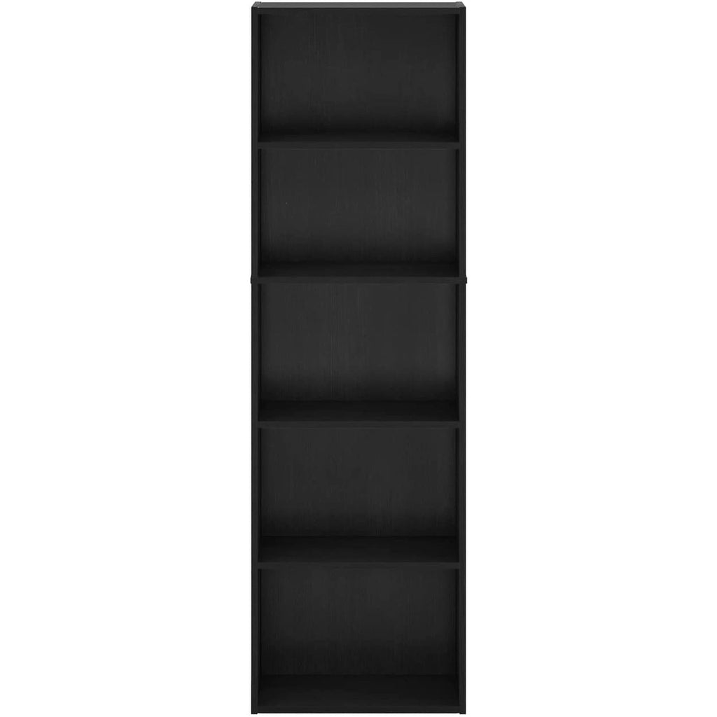 Blackwood 5-Tier Open Storage Shelves Bookcase For Living Room by ShipItFurniture