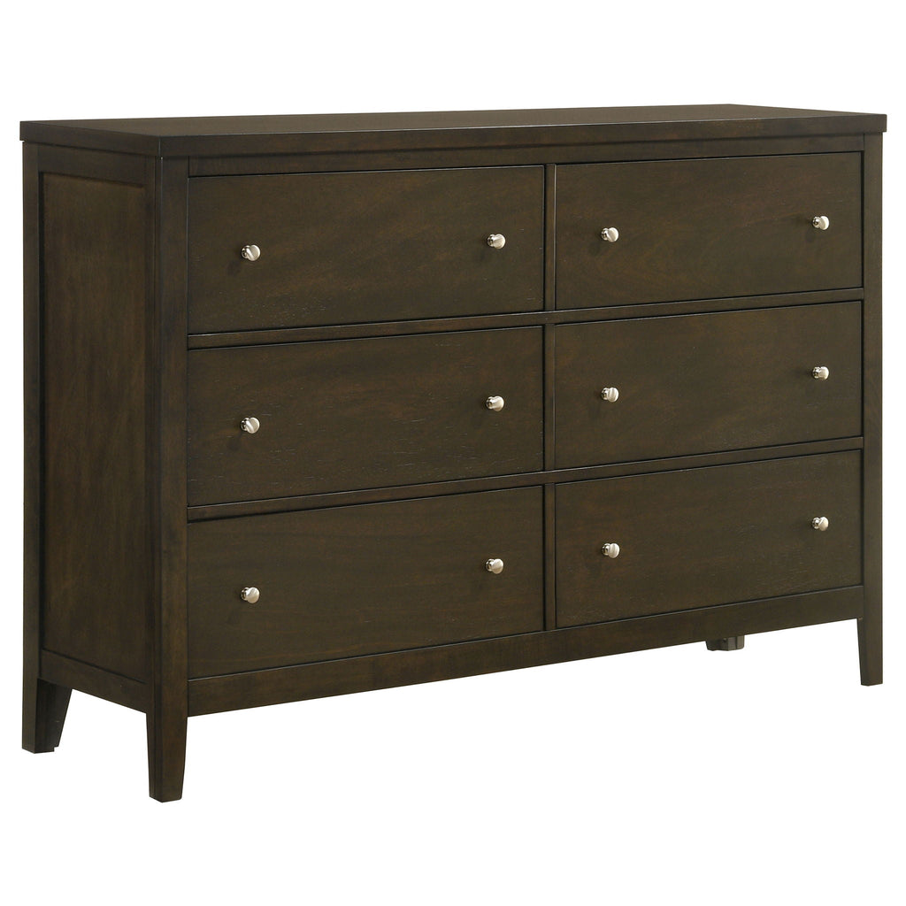 Wilkes 4-piece Twin Bedroom Set Dark Cocoa by Unique Piece Furniture