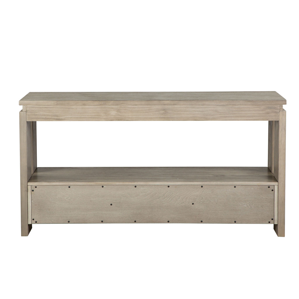 Conrad - Rectangular Sofa Table - Stone Harbor Gray by Unique Piece Furniture