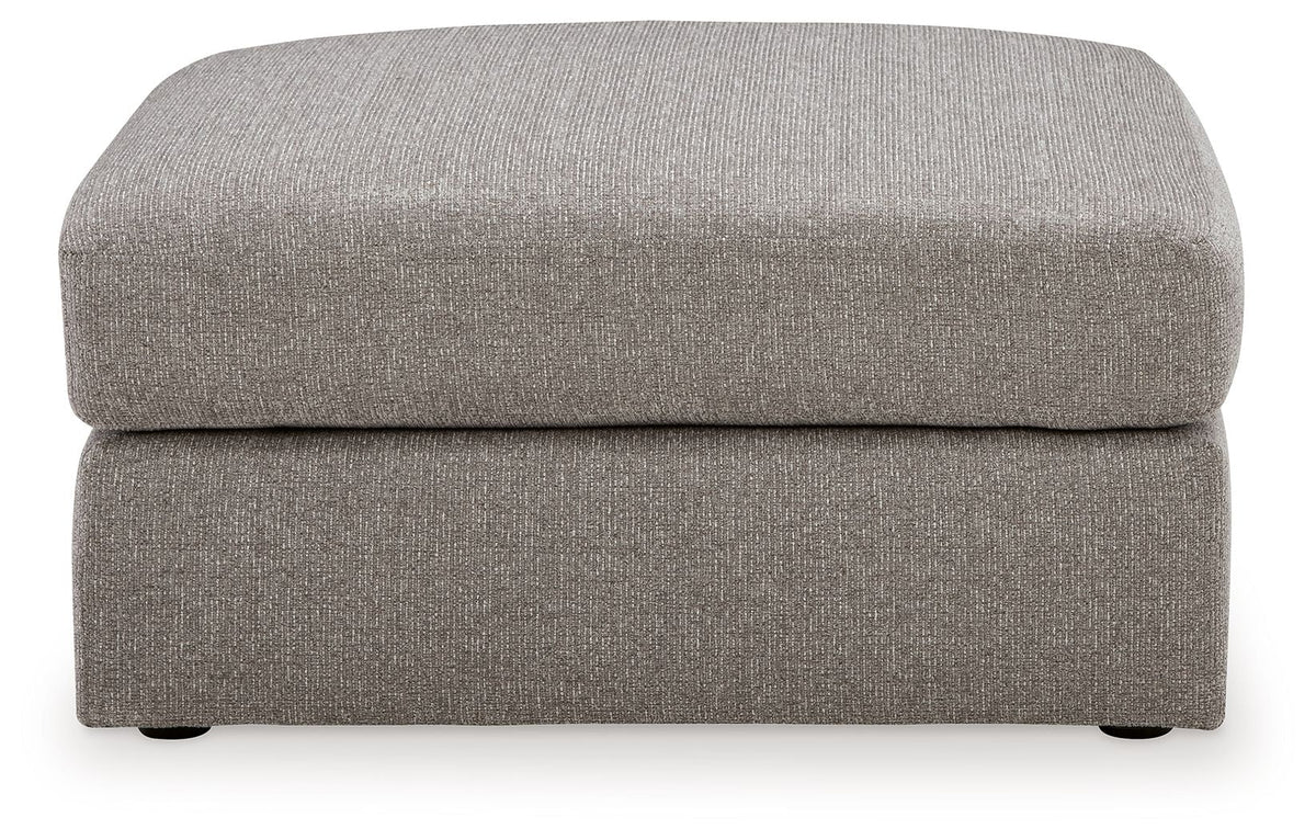 Lindon - Oversized Accent Ottoman - Smoke by Unique Piece Furniture