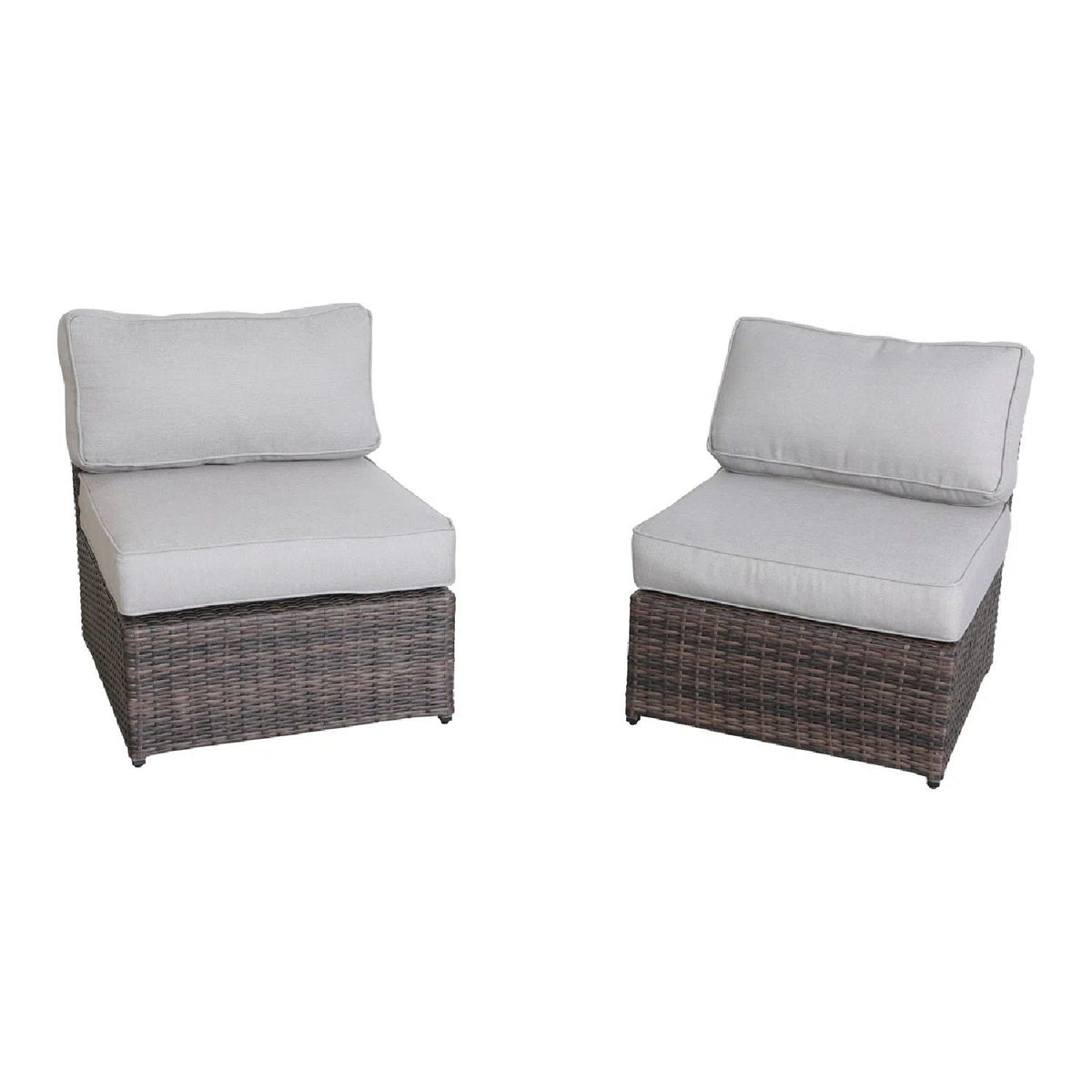 Armless Patio Chair With Cushions by Unique Piece Furniture