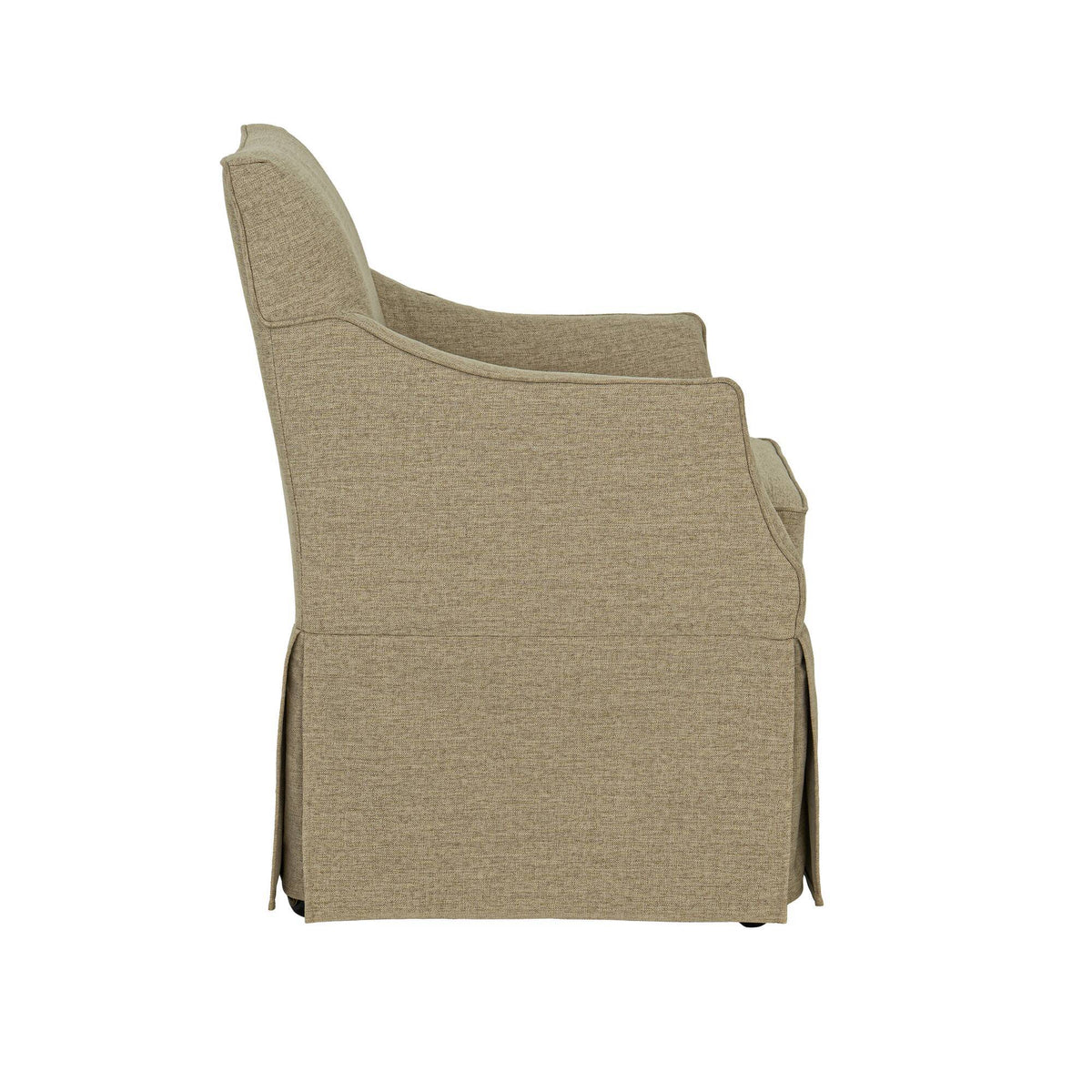 London - Upholstered Skirted Dining Arm Chair by Unique Piece Furniture