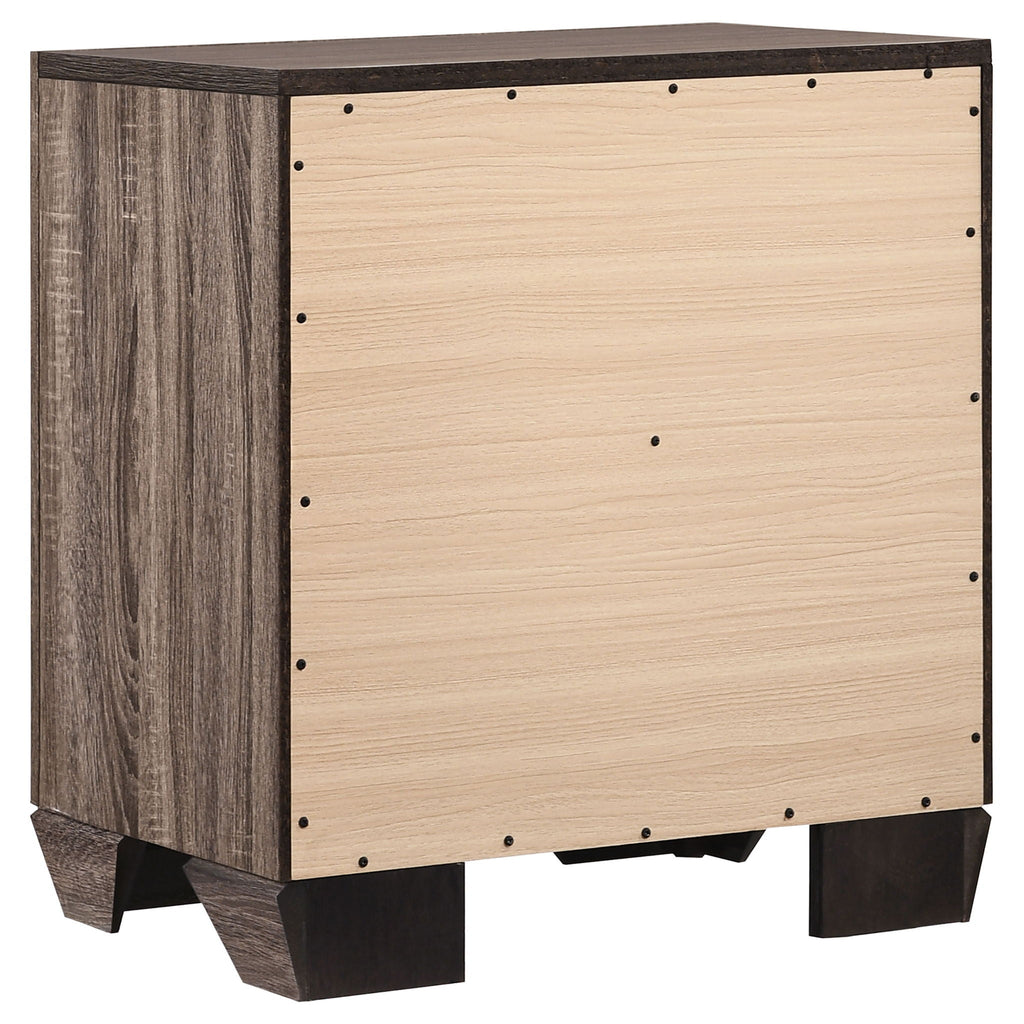 Kauffman 4-piece Queen Bedroom Set Washed Taupe by Unique Piece Furniture