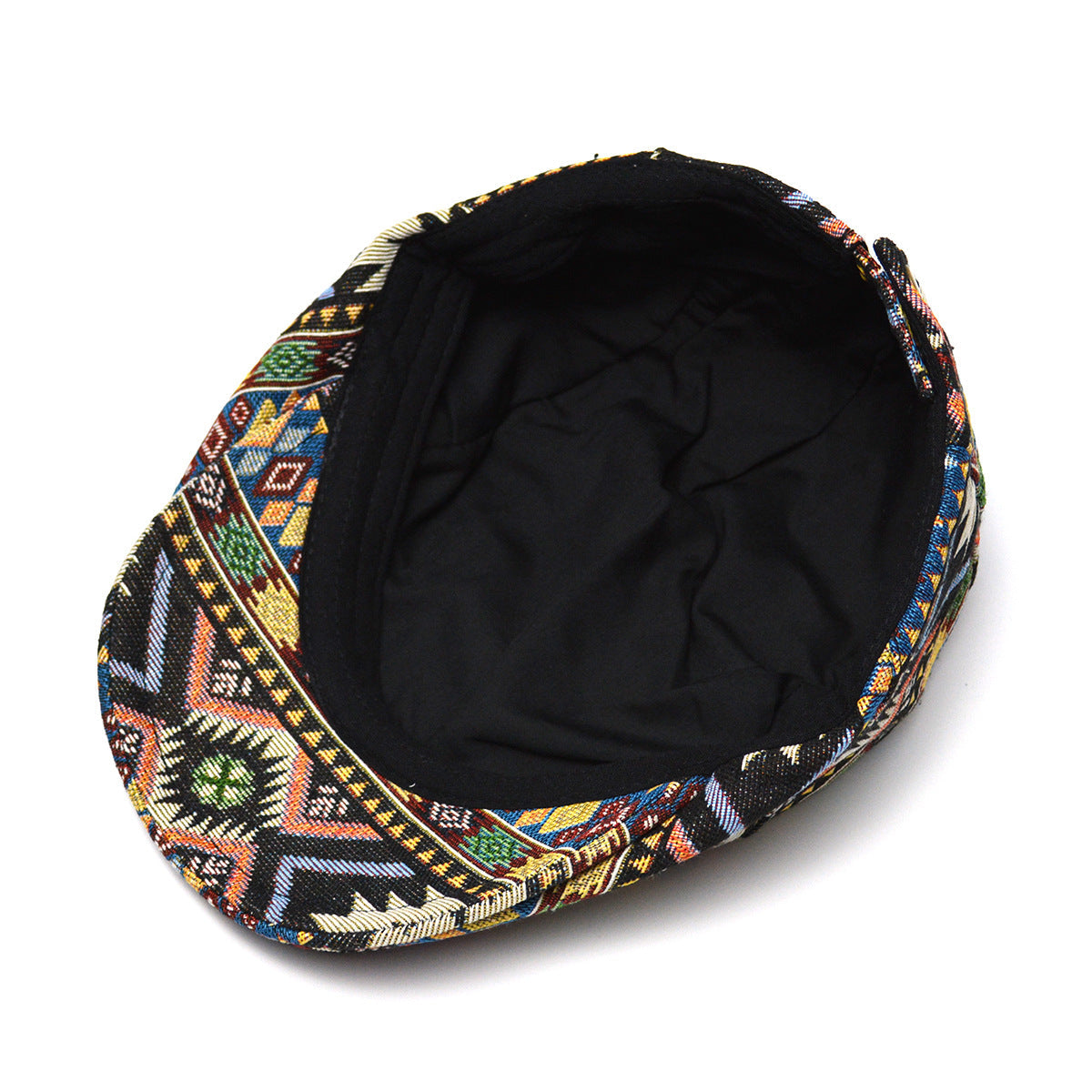 Women’s Retro Beret Hat – Chic British Style Ethnic Beret by FitiqueFit