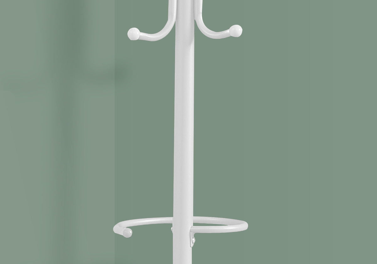 Coat Rack, Hall Tree, Free Standing, Hanging Bar, 6 Hooks, Entryway, Contemporary & Modern by Unique Piece Furniture