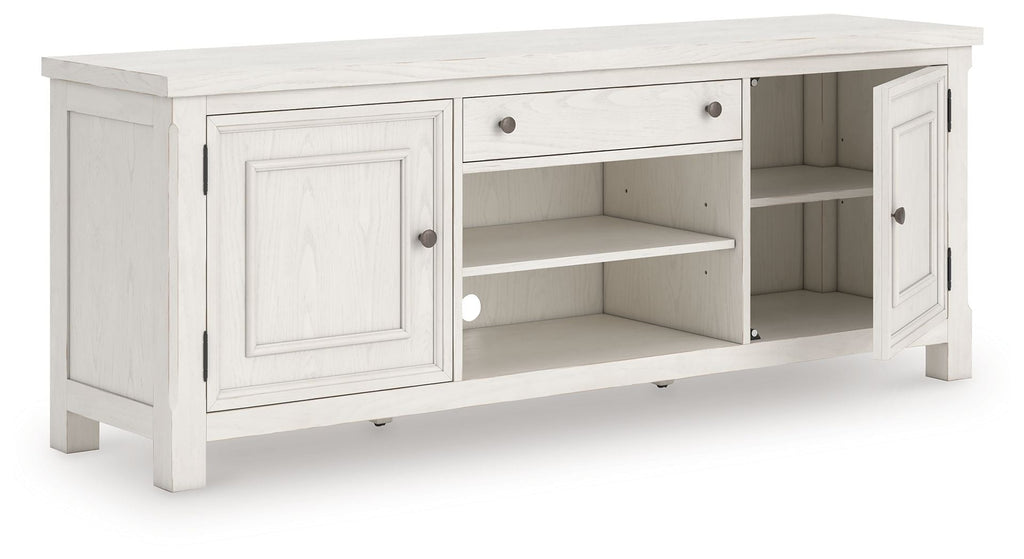Robbinsdale - Extra Large TV Stand - Antique White by Unique Piece Furniture