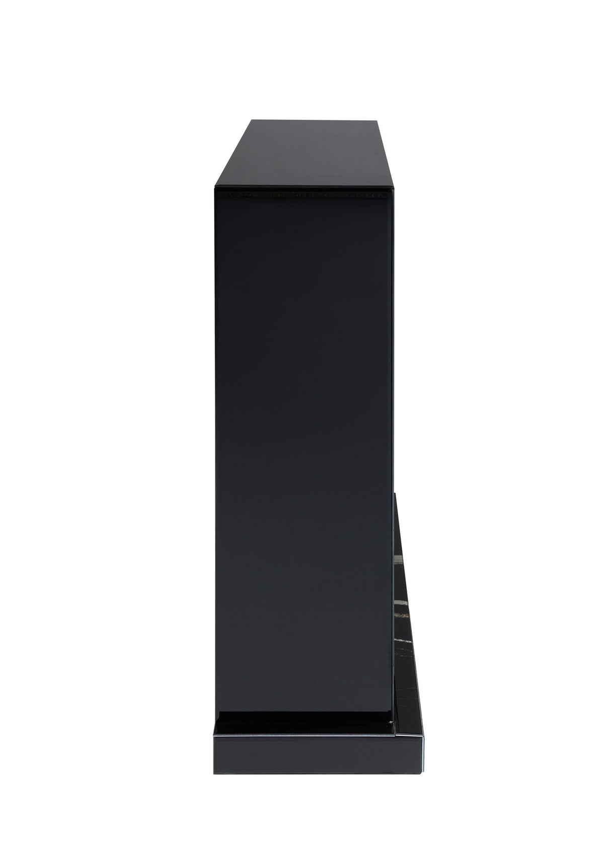 Drisana - Mirrored Fireplace - Black by Unique Piece Furniture