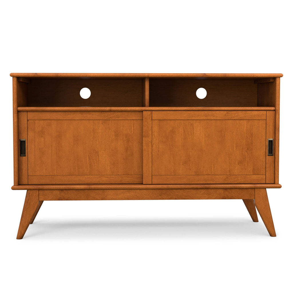 Draper - Handcrafted Mid Century Low TV Media Stand by Unique Piece Furniture