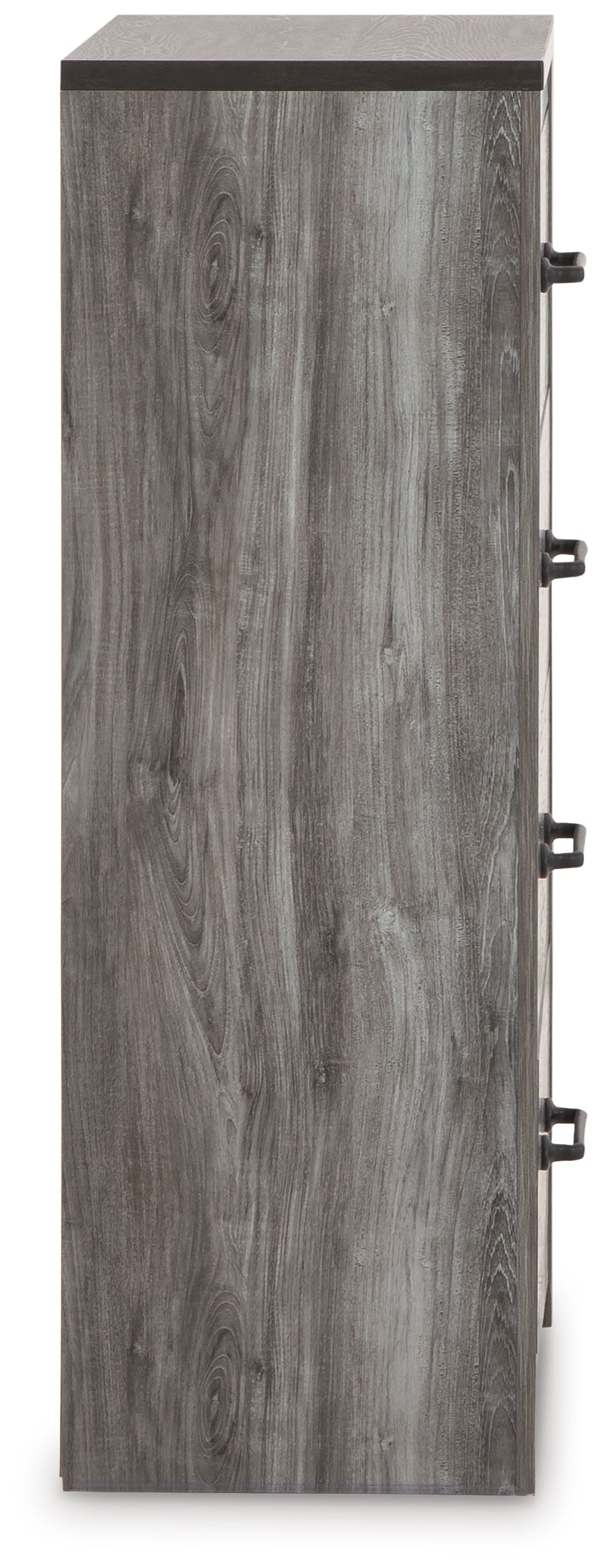 Bronyan - Four Drawer Chest - Dark Gray by Unique Piece Furniture