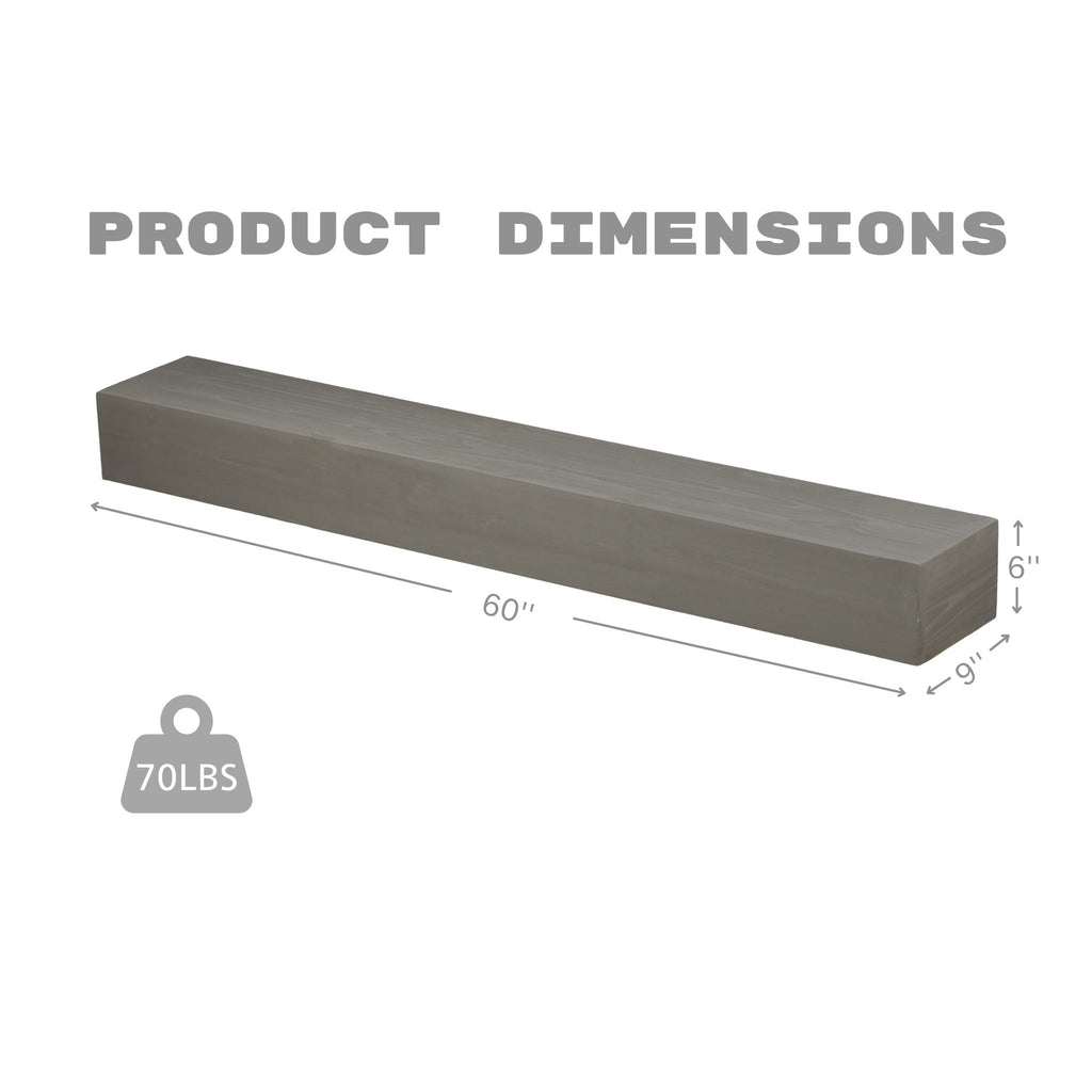 Fireplace Mantel Floating Shelf For Home Decor by Unique Piece Furniture