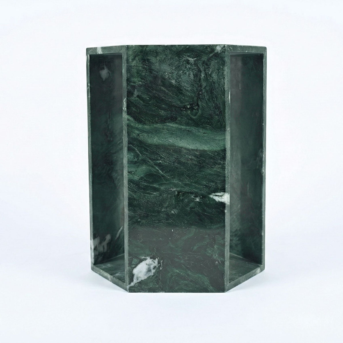 Modern Minimalist Hexagon Side Table by Unique Piece Furniture