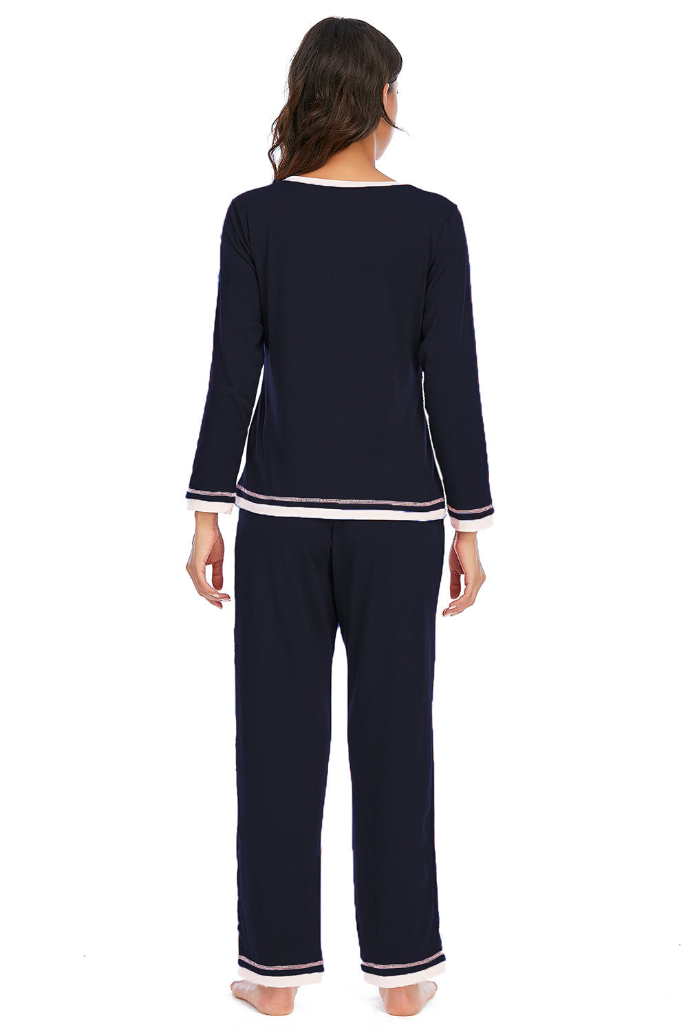V-Neck Top and Pants Lounge Set by Wild and Free Boutique