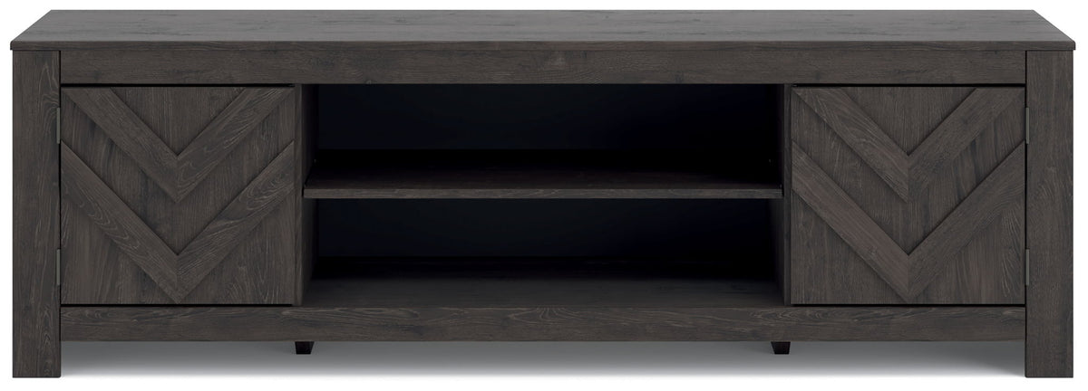 Cayboni - LG TV Stand With Fireplace Option by Unique Piece Furniture