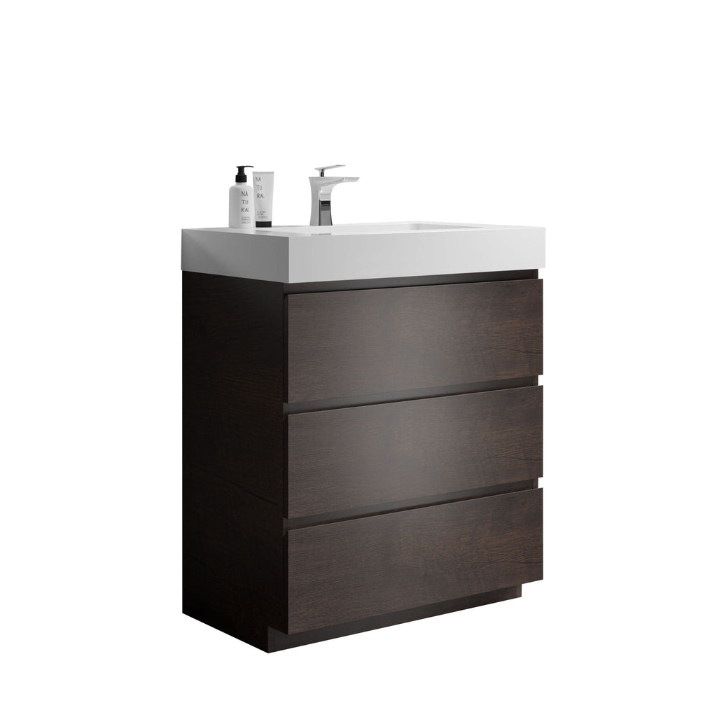 Alice - Bathroom Vanity With Large Storage, Freestanding by Unique Piece Furniture