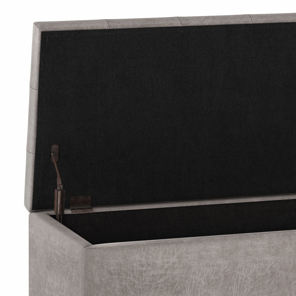 Cosmopolitan - Upholstered Storage Ottoman by Unique Piece Furniture