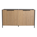 Contemporary Freestanding Bathroom Vanity With Adjustable Shelves by Unique Piece Furniture