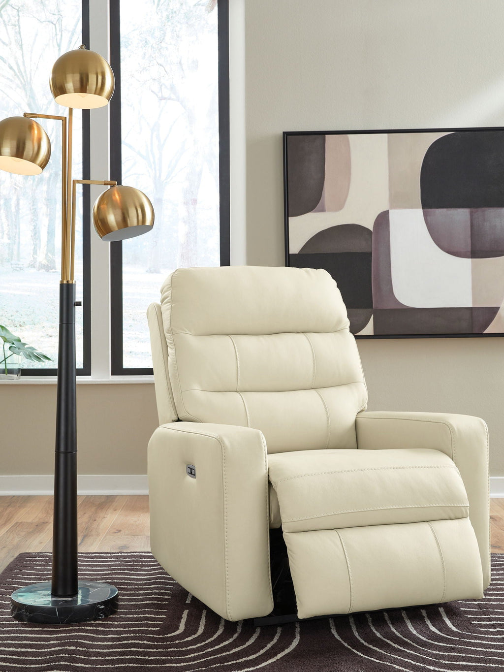 Pennacle Pier - Power Recliner With Adjustable Headrest by Unique Piece Furniture
