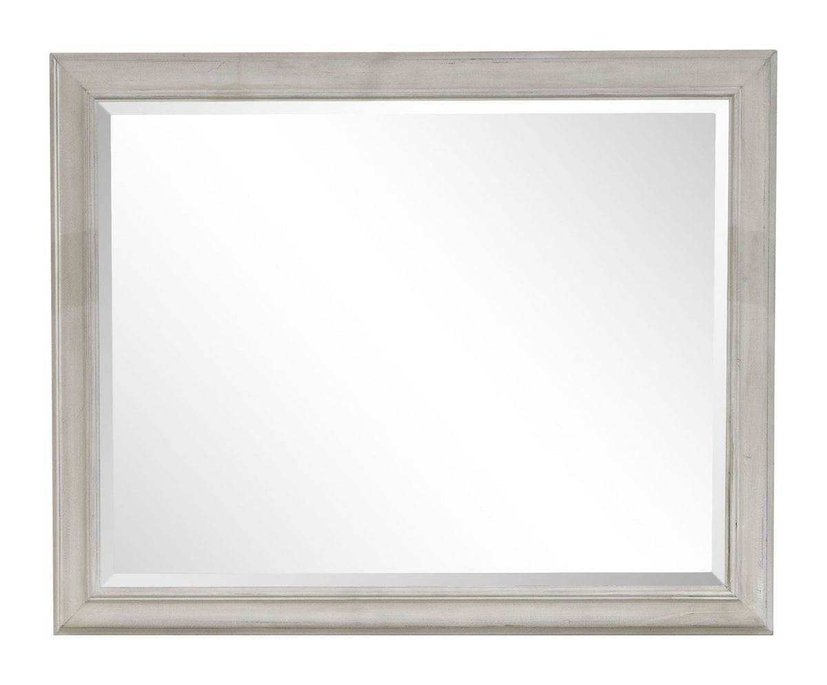 Bronwyn - Landscape Mirror - Alabaster by Unique Piece Furniture