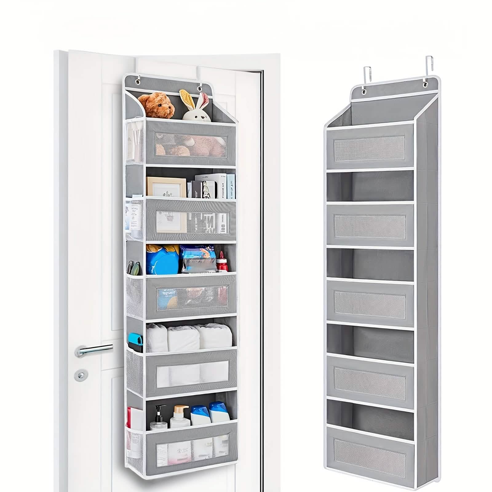 5-Tier Over-the-Door Storage Box Organizer by DailySale