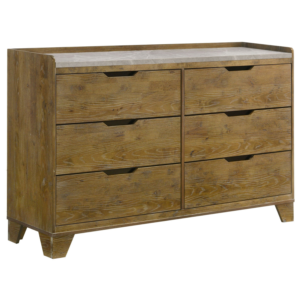 Henderson 4-piece Queen Bedroom Set Medium Oak by Unique Piece Furniture