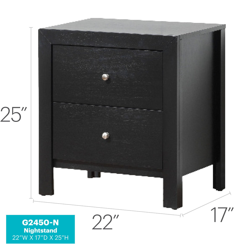 Charming Nightstand With Drawers by Unique Piece Furniture