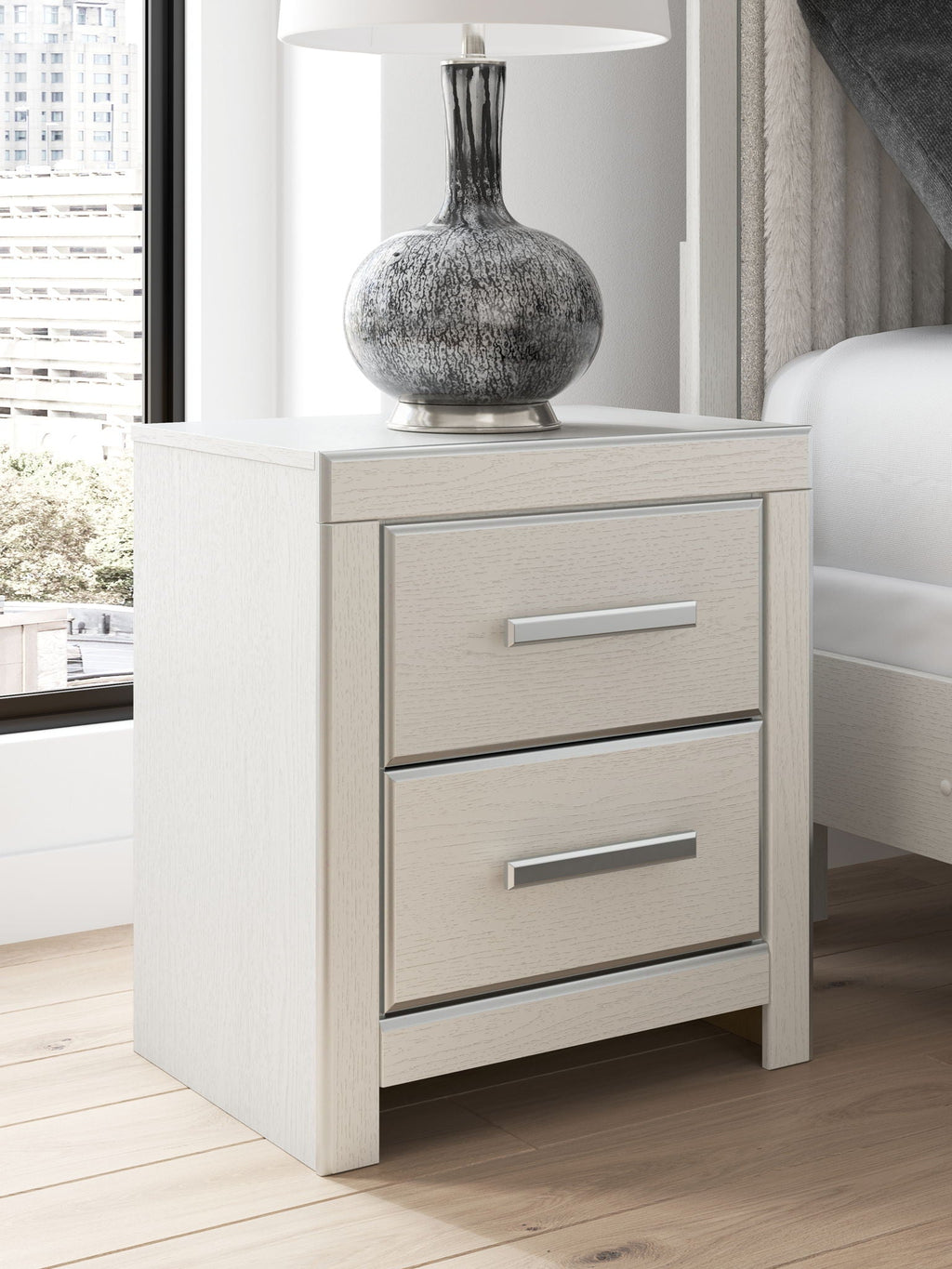 Zuraleus - Two Drawer Night Stand by Unique Piece Furniture