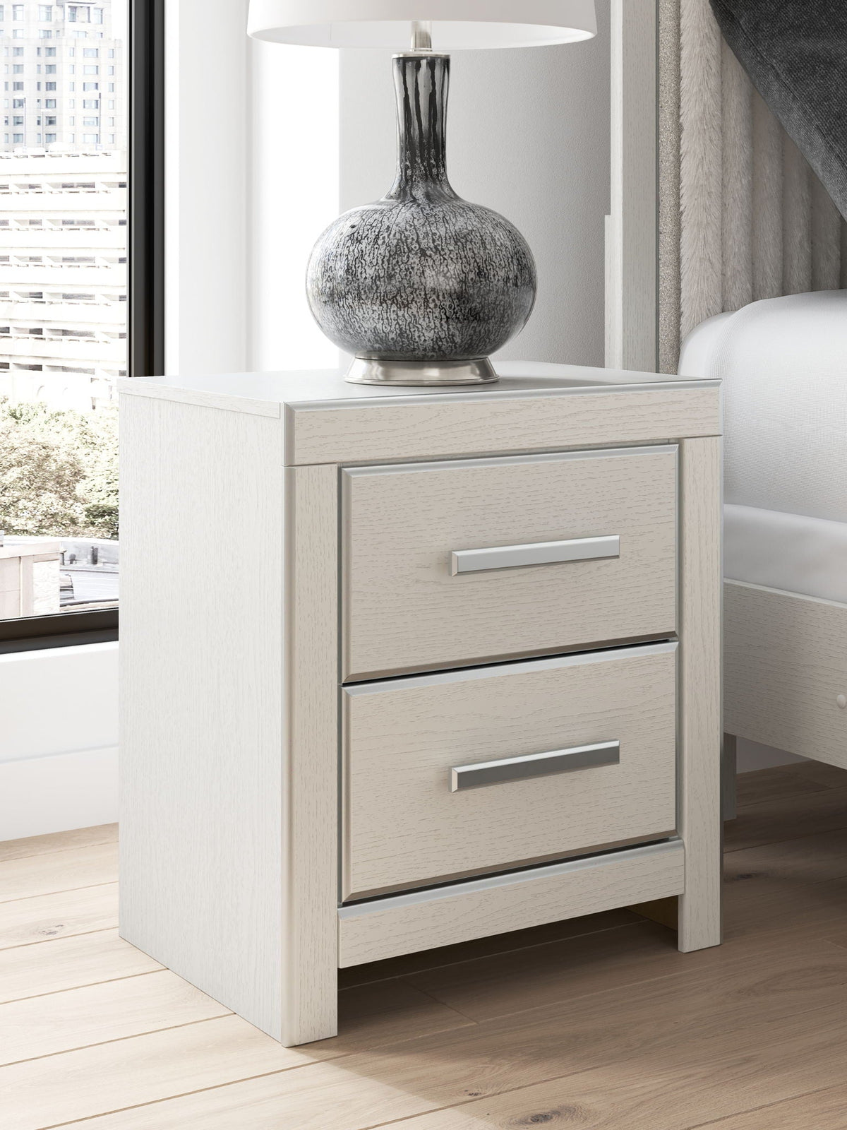 Zuraleus - Two Drawer Night Stand by Unique Piece Furniture