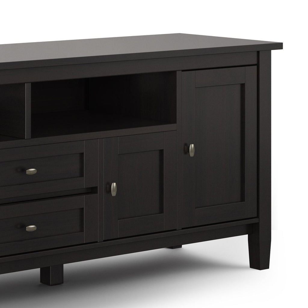 Warm Shaker - TV Media Stand - Hickory Brown by Unique Piece Furniture