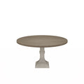 Tannen - Round Dining Table - White And Gray by Unique Piece Furniture