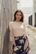 MODAL RUCHED T SHIRT by profile-nyc