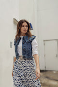 DENIM VEST by profile-nyc