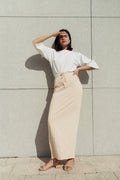 STRAIGHT JERSEY SKIRT by profile-nyc