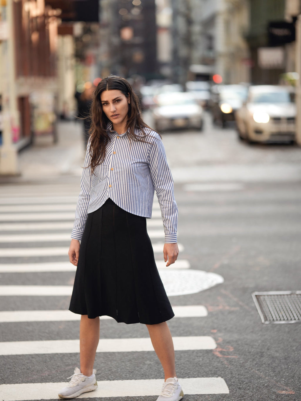 KNIT SEAM SKIRT by profile-nyc