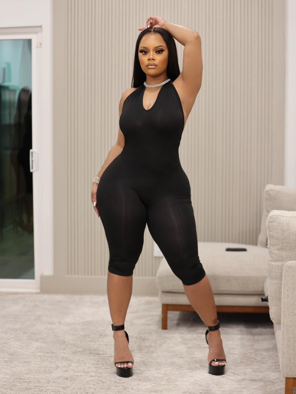 Back Outside Romper by DALOVELY STYLE