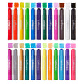 Tempera Paint Thin Sticks, 24 Colors by KINGART