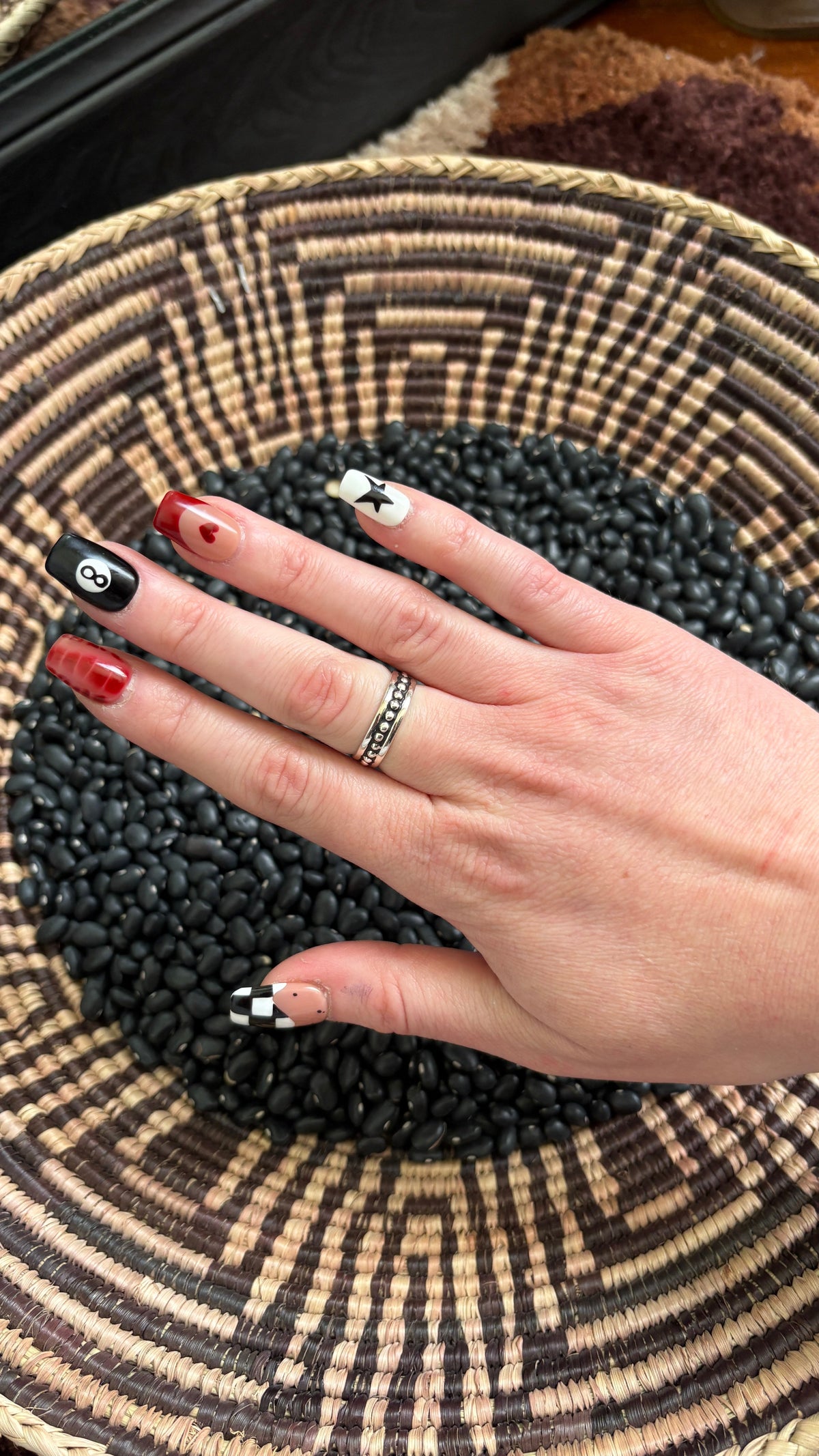 3MM BALL BAND RING by The Sterling Spur