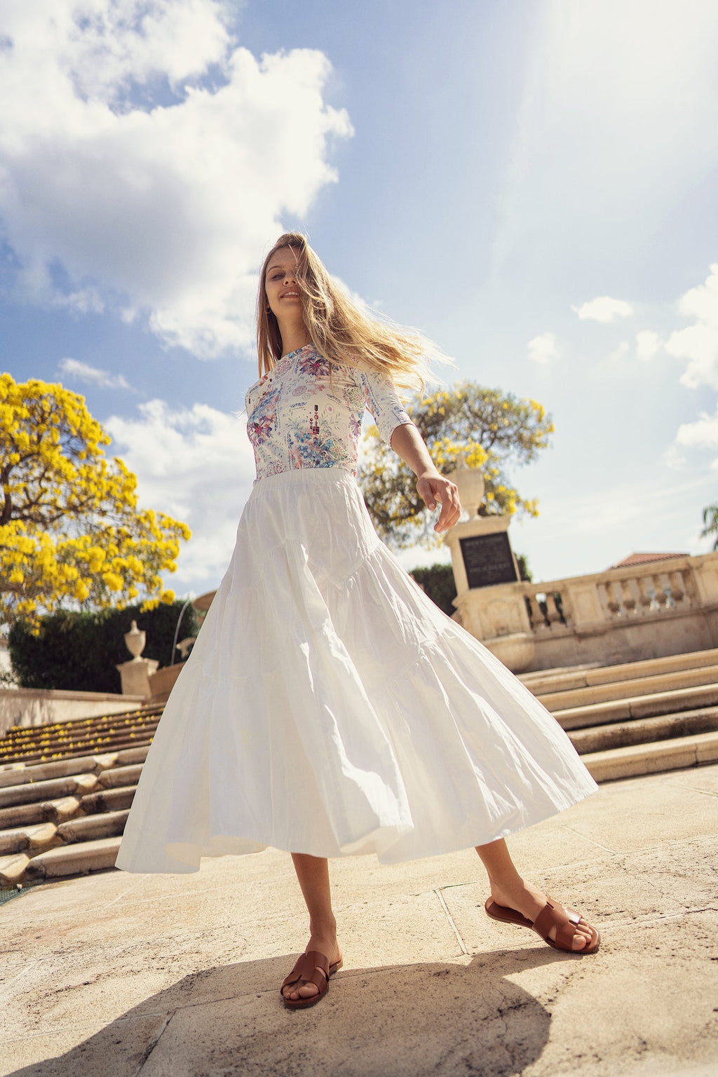 FLOWY SKIRT by profile-nyc