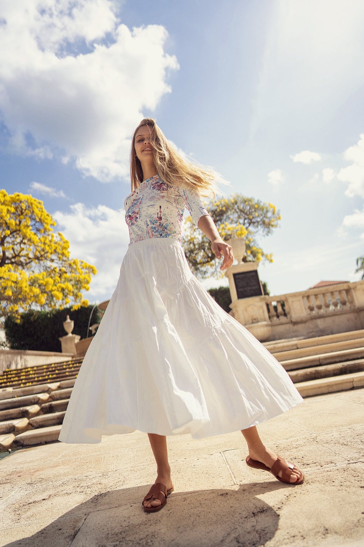 FLOWY SKIRT by profile-nyc