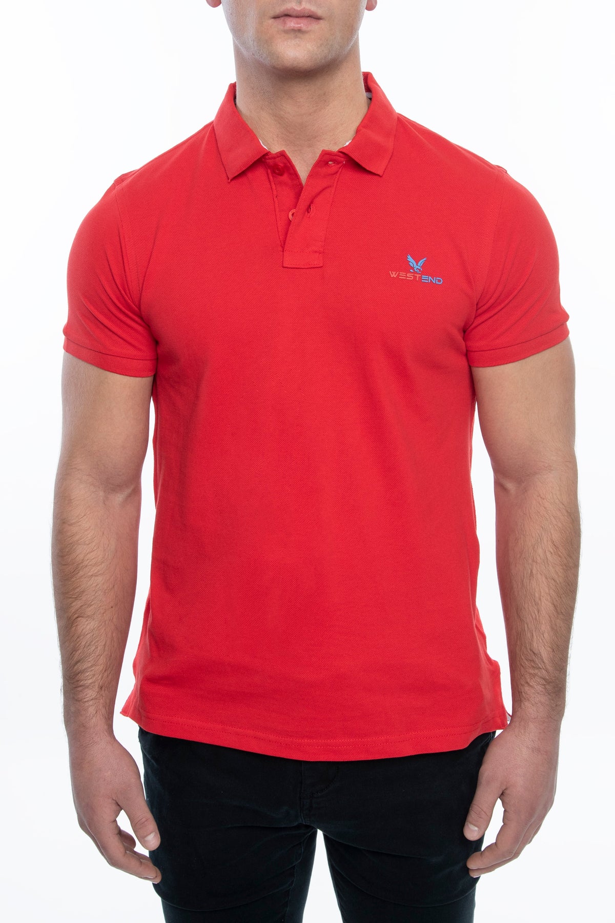 Men's Classic Fit Short Sleeve Polo Shirt (S-XXL) by Infinite Basics