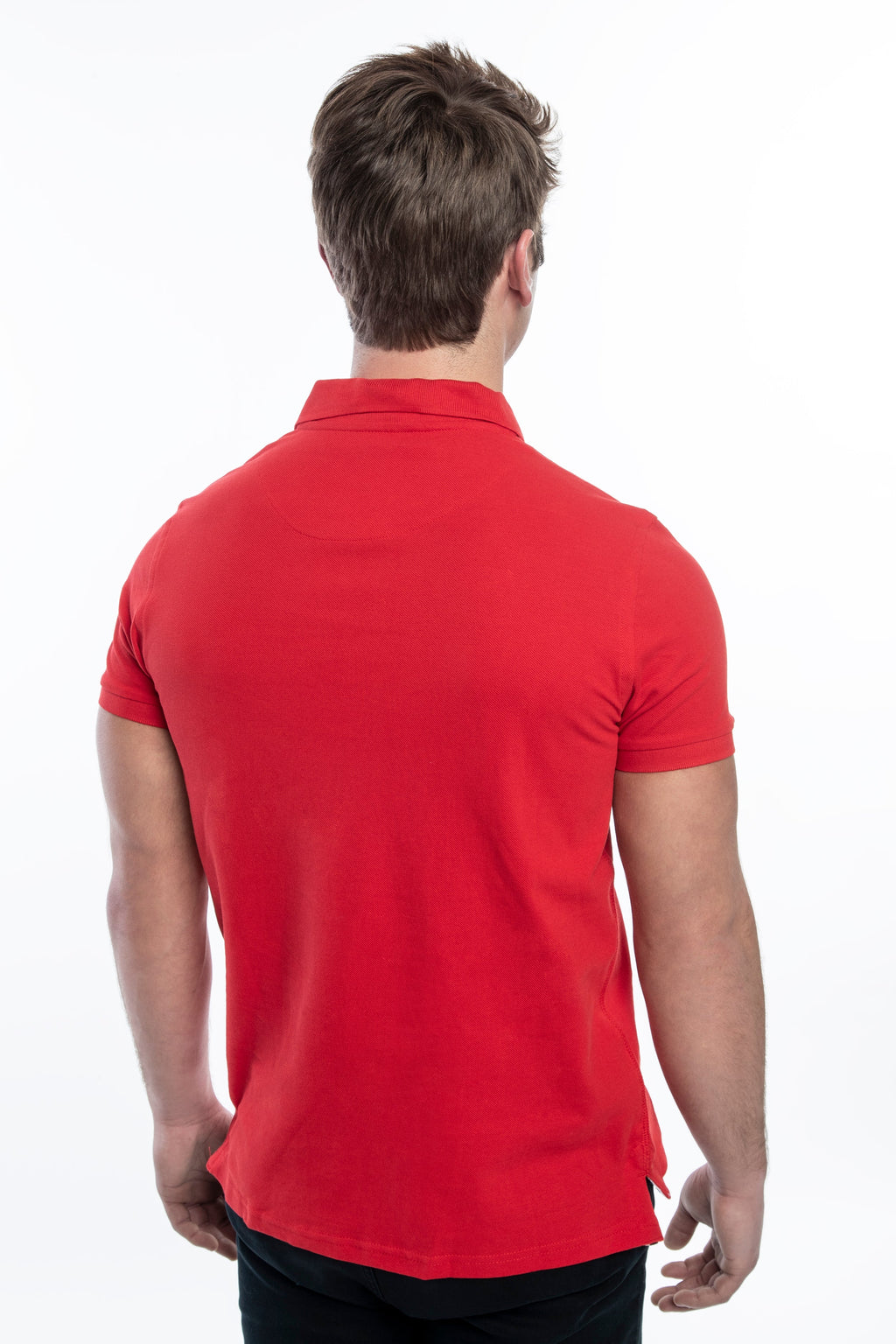 Men's Classic Fit Short Sleeve Polo Shirt (S-XXL) by Infinite Basics